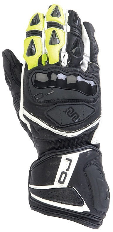 GUANTI MOTO RACING IN PELLE OJ FEAT - G 176