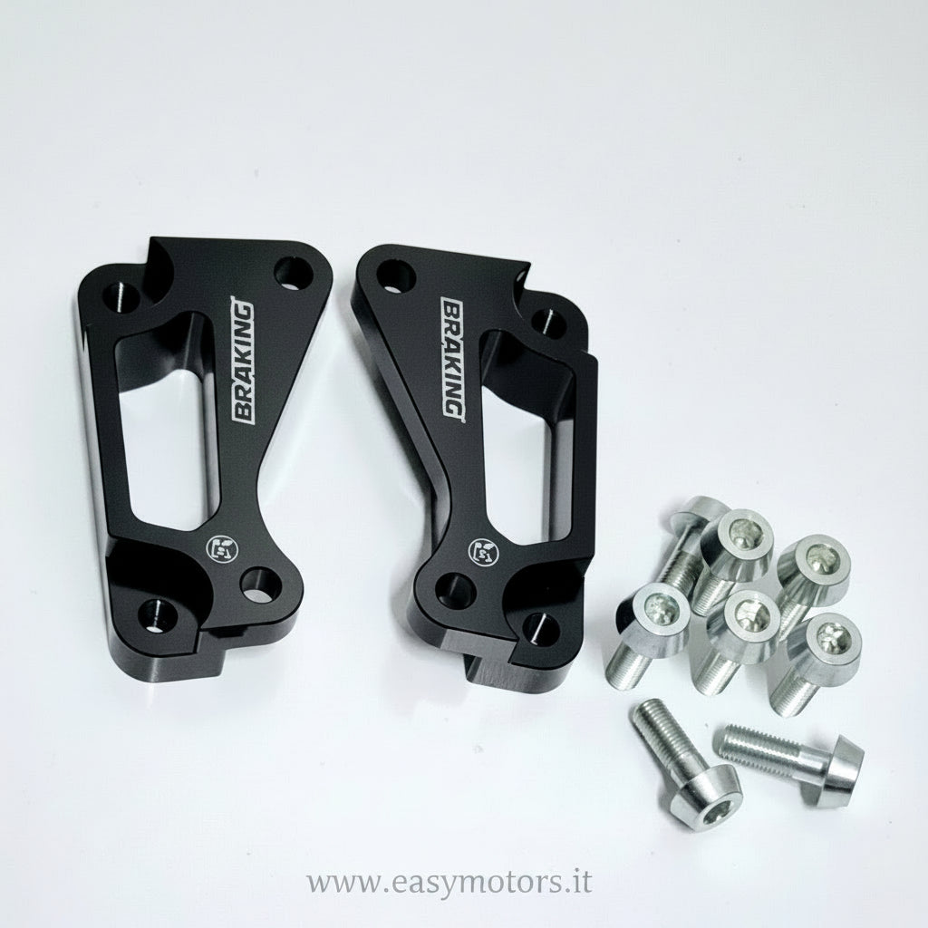 YAMAHA TMAX 500/530 300 MM BRAKING CLAMP DISPLACEMENT SPACERS KIT|285950539317