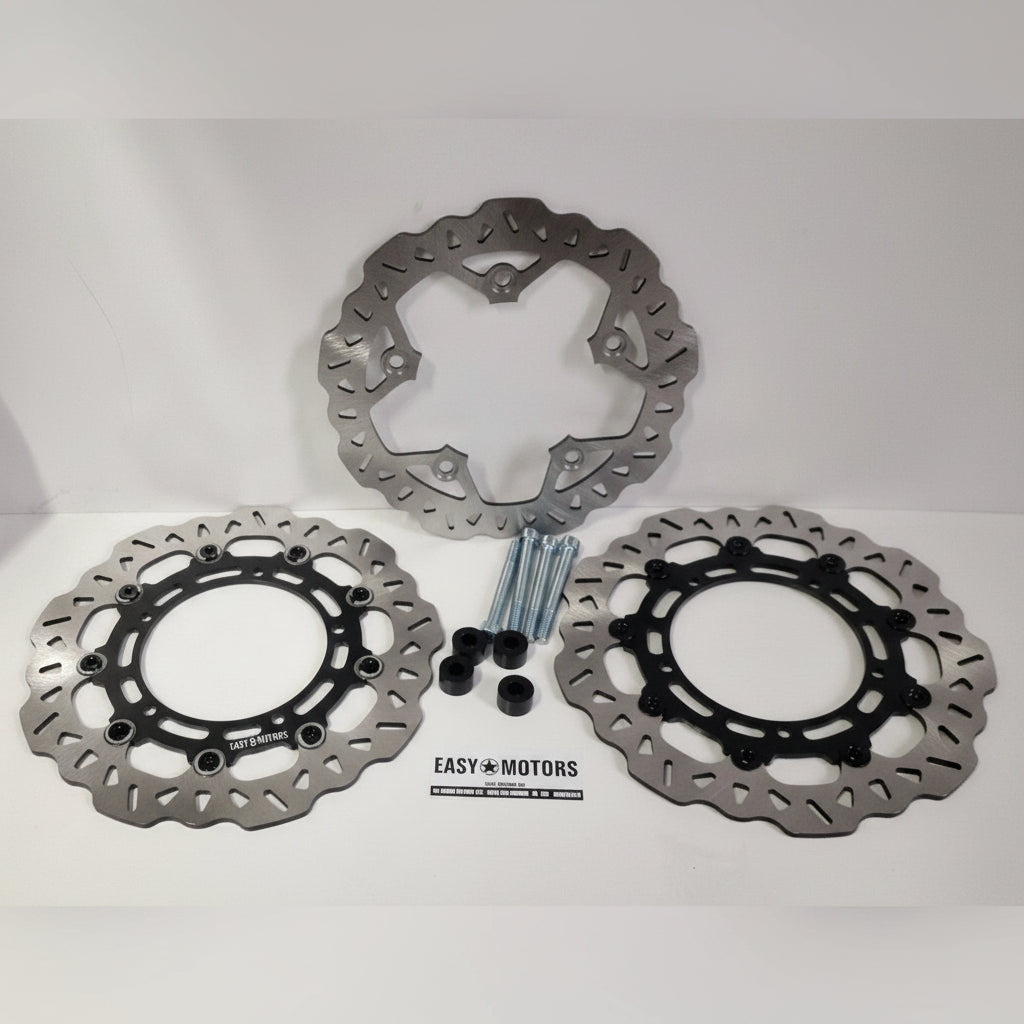 Kit Dischi Anteriori Da 300mm+boccole+disco Posteriore Yamaha Tmax 530/560 15-26|287362736691