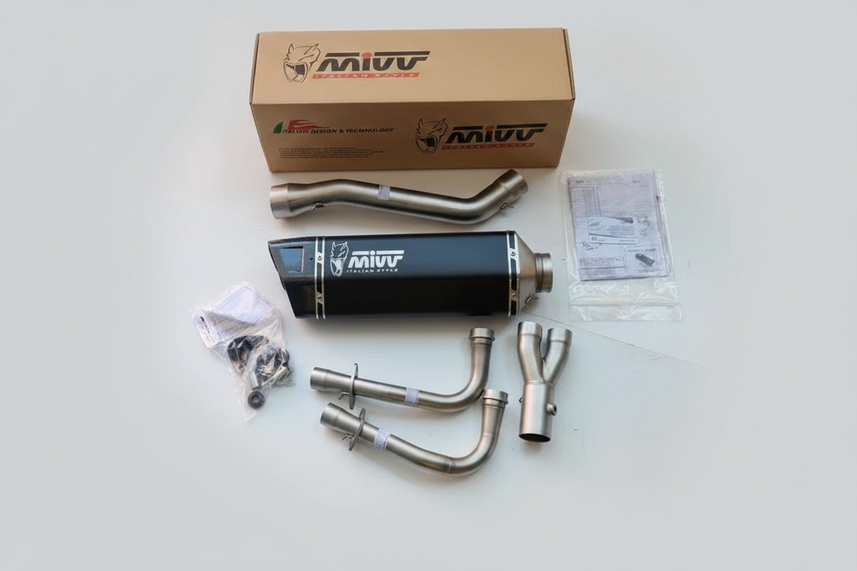 Y.073.LR1XB MARMITTA SCARICO OMOLOGATO MIVV PER YAMAHA T-MAX TMAX 560 2022-2024