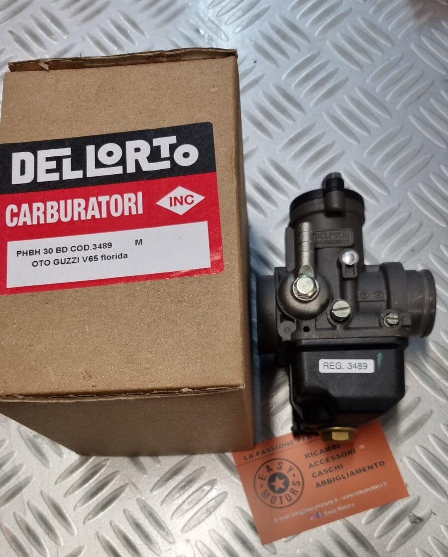 03489 CARBURATORI DELLORTO PHBH 30 BD MOTO GUZZI V65 FLORIDA - Foto 2 di 3