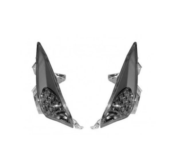 COPPIA FRECCIA FRECCE A LED FUME' PER YAMAHA TMAX T MAX 500 2008 2009 2010 2011