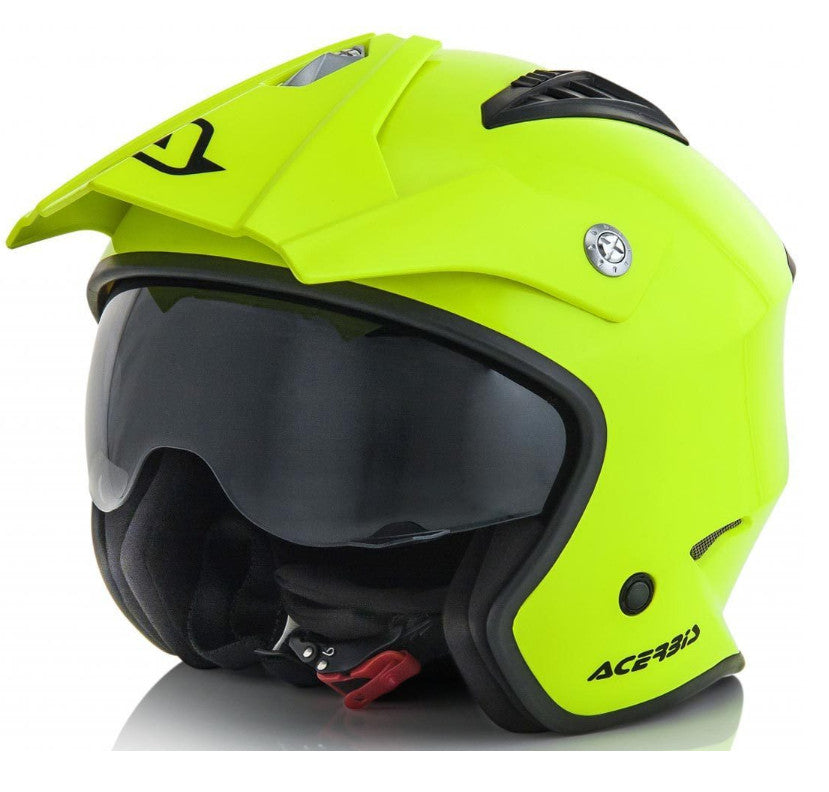 CASCO JET ACERBIS ARIA GIALLO FLUO/YELLOW