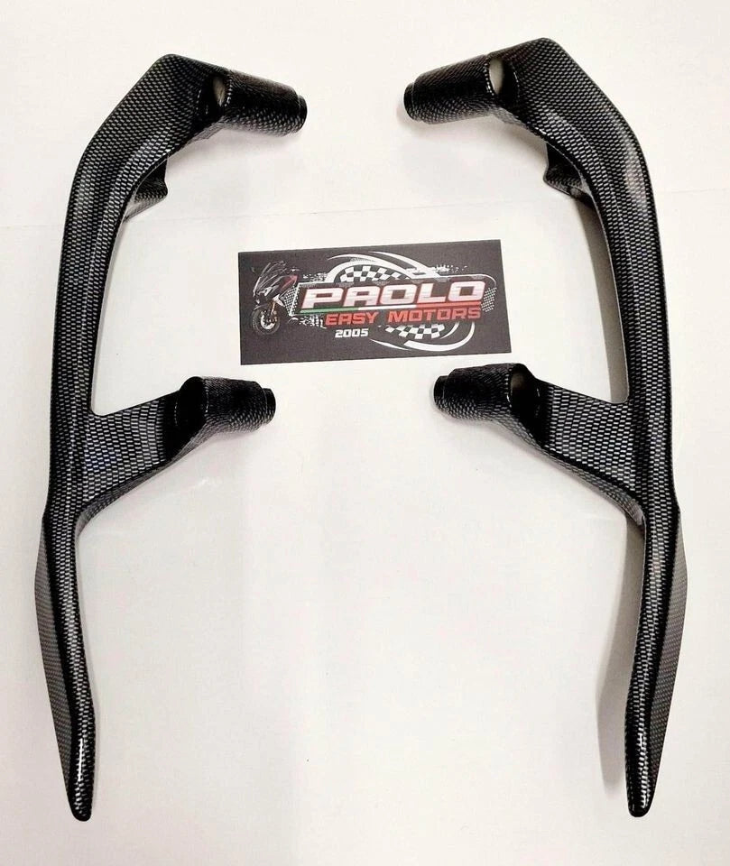 CP PASSENGER HANDLEBAR HANDLE YAMAHA TMAX T MAX 500 530 2008 2016 CARBON|277831211787