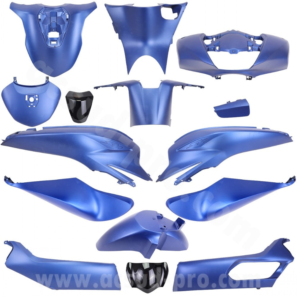 HULL KIT 13 PIECES FAIRING HONDA SH 125 / 150 2020-2025 BLUE ORIGINAL (PB397)|277827443701