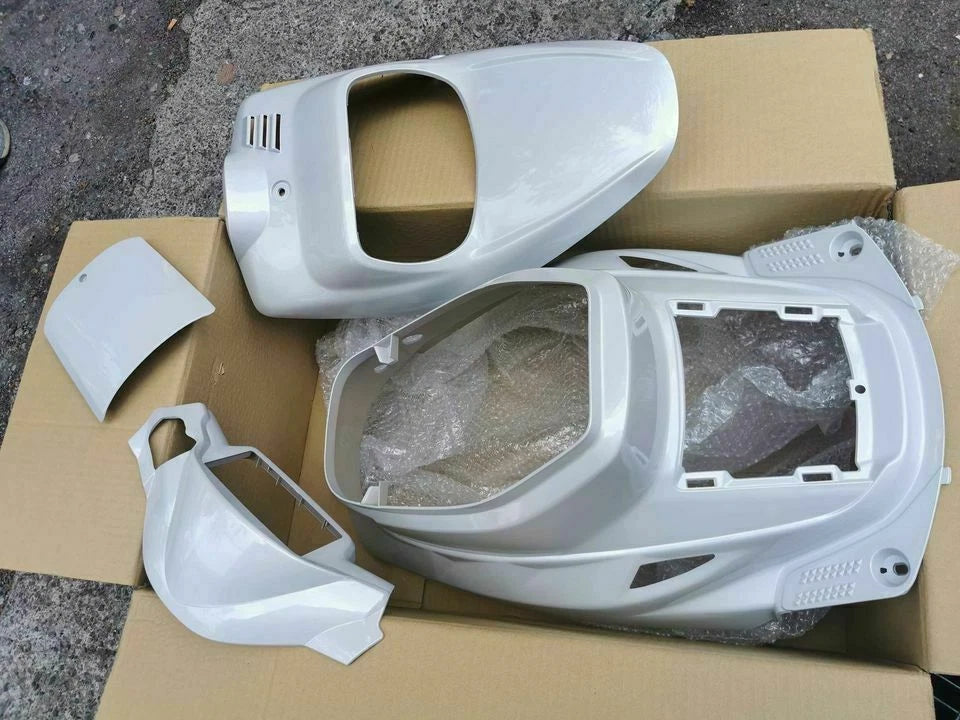 MBK BOOSTER SPIRIT 50 91>03 YAMAHA BW'S ORIGINAL 50 1991>2003 WHITE FAIRING KIT|277827442458
