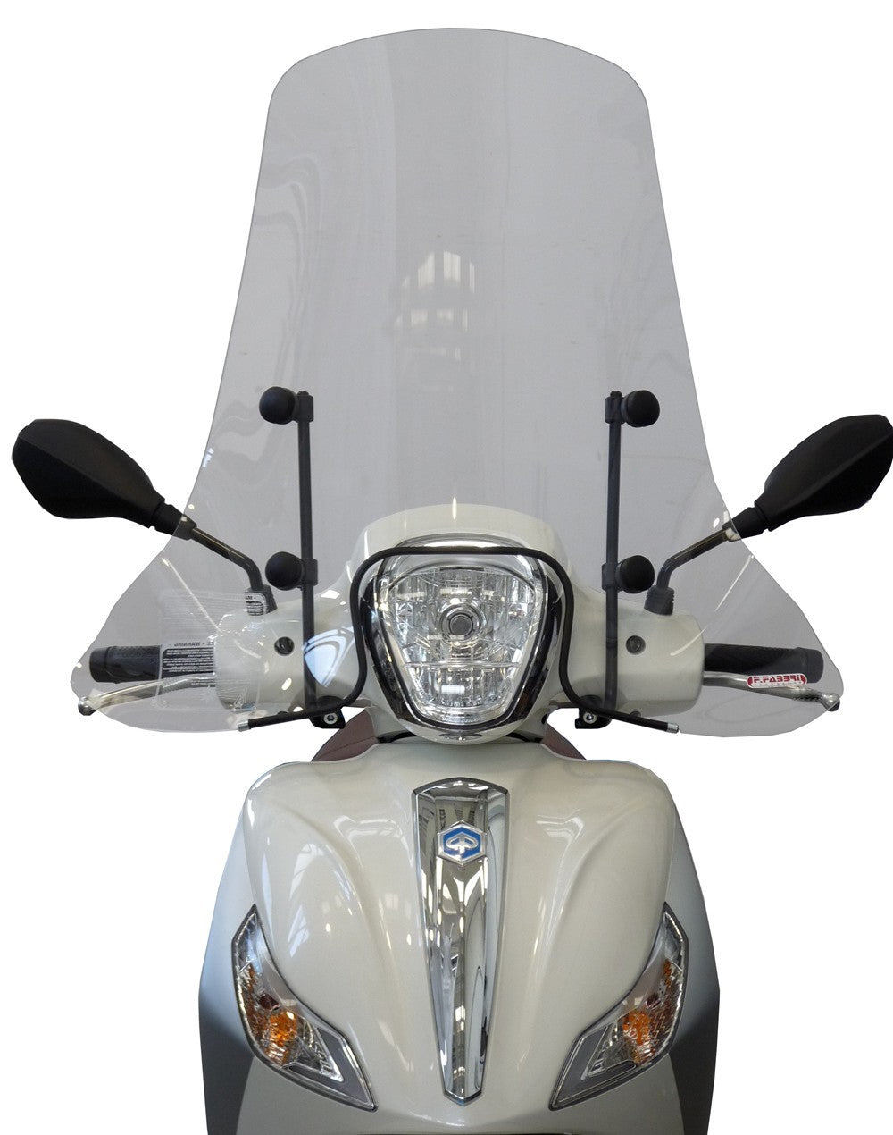 PARABREZZA PARAVENTO FABBRI CON ATTACCHI PIAGGIO MEDLEY 125-150 ABS 2016-2018 - Foto 1 di 3