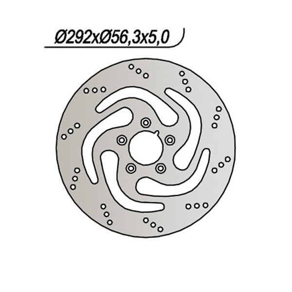 DISCO FRENO NG 736 ANTERIORE DX HARLEY DAVIDSON Forty Eight XL1200 X 2012