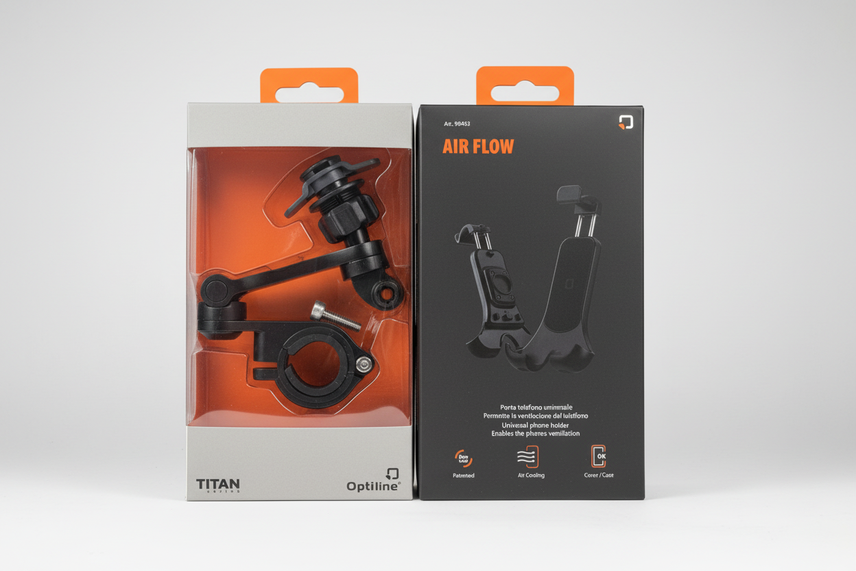 PORTATELEFONO PORTA SMARTPHONE DA MANUBRIO COMBO PRO + AIR FLOW MOTO SCOOTER