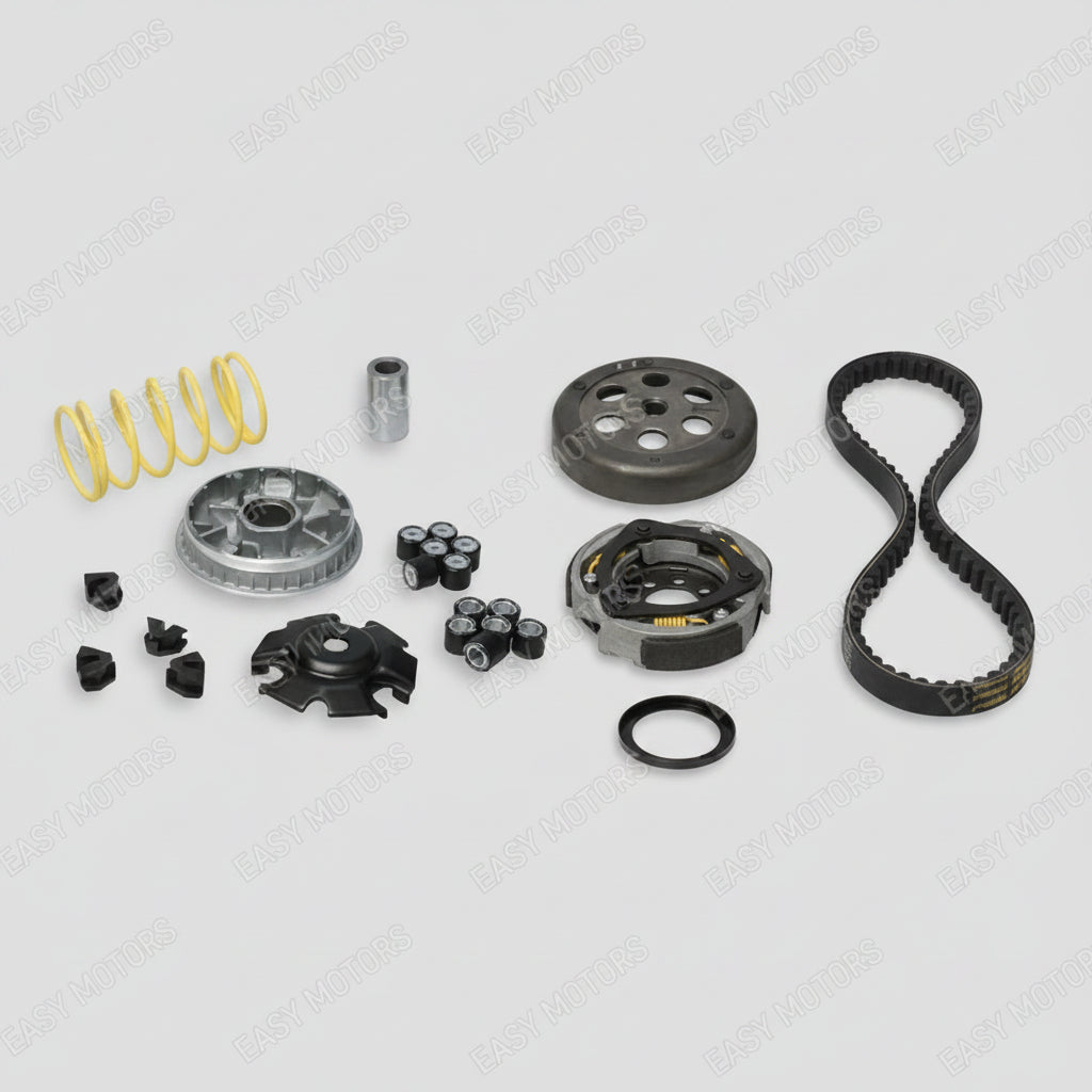 MALOSSI TRANSMISSION KIT VARIATOR + CLUTCH + BELL + BELT Yamaha X-MAX 125|278066664244