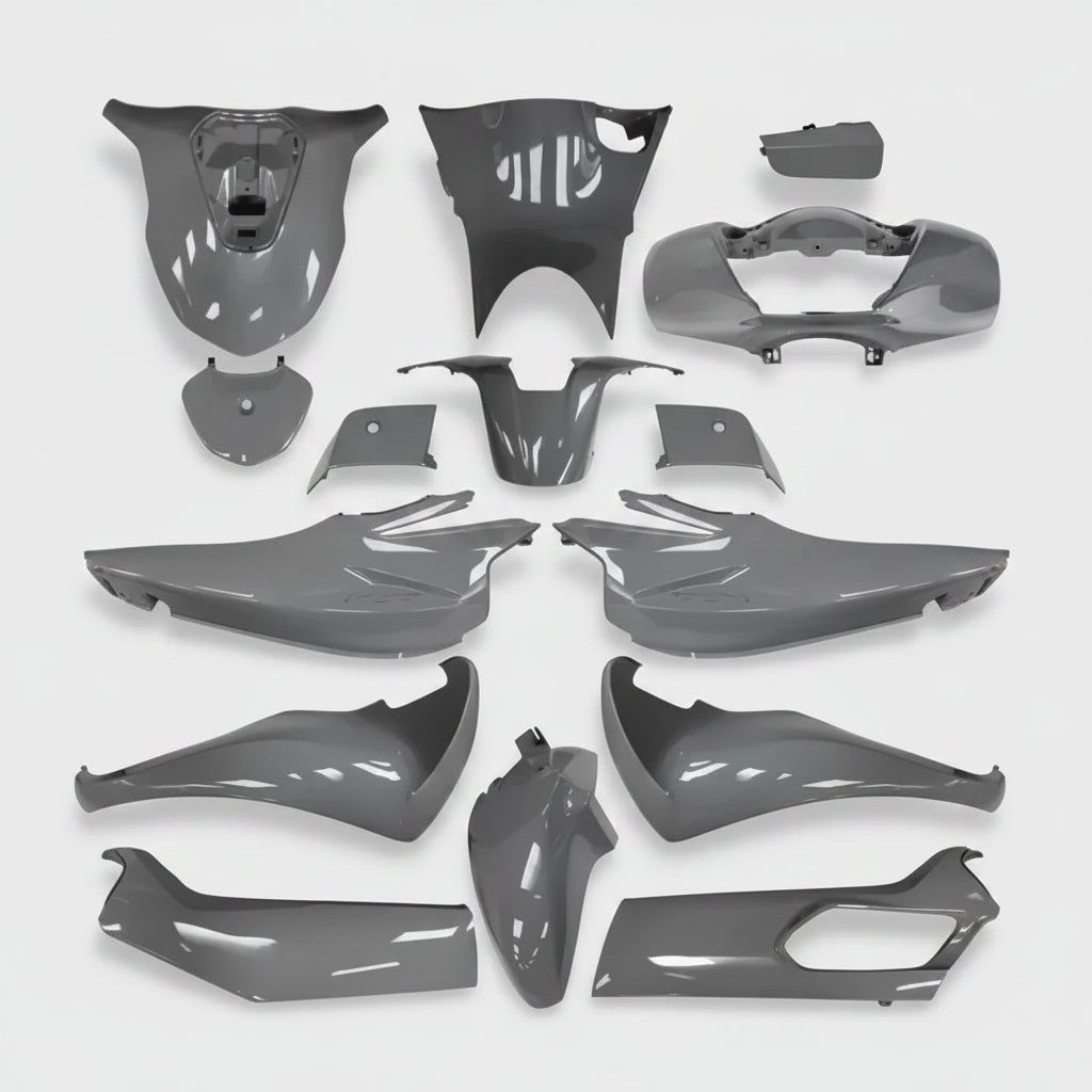 13 PIECE FAIRING KIT NARD GREY FAIRING HONDA SH 125 150 2020 2021 2022 2023|236187095175