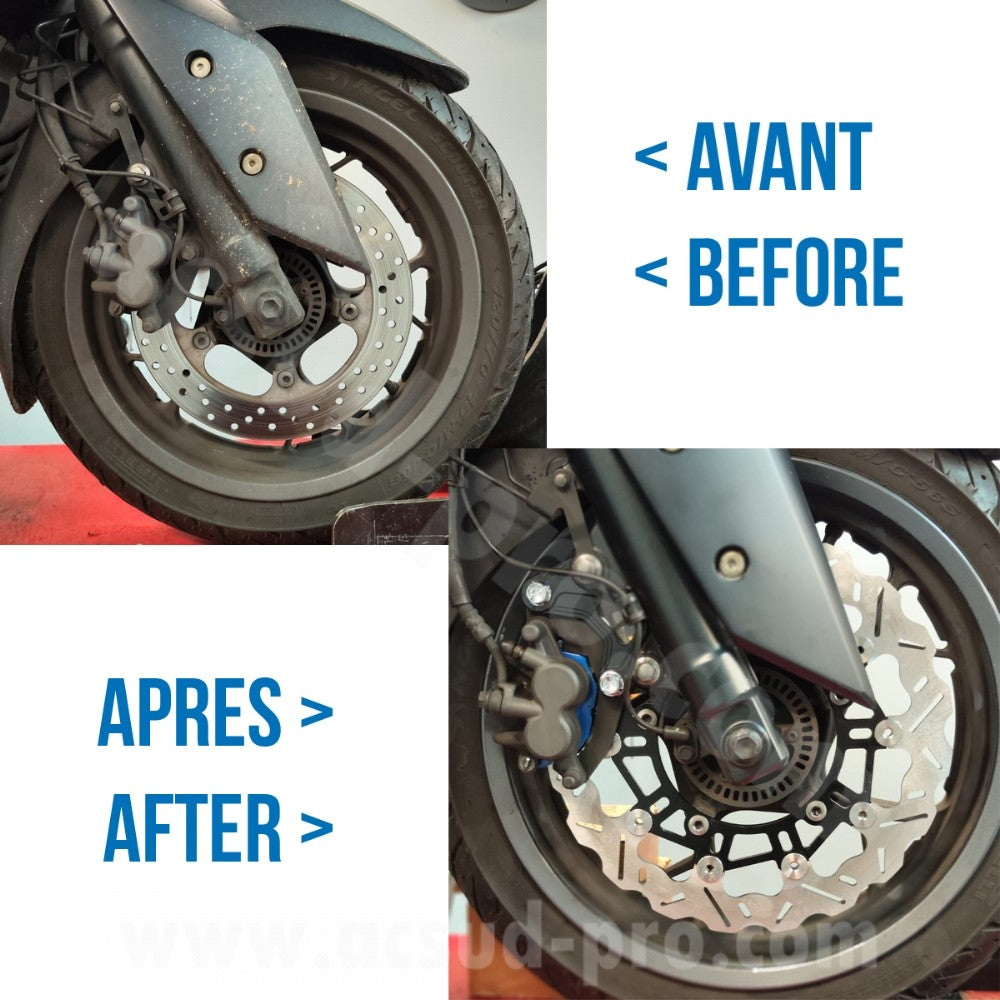 DISCO FRENO ANT. OVERSIZE RBMAX TOP MAXISCOOTER YAMAHA XMAX 125CC 2018-2025