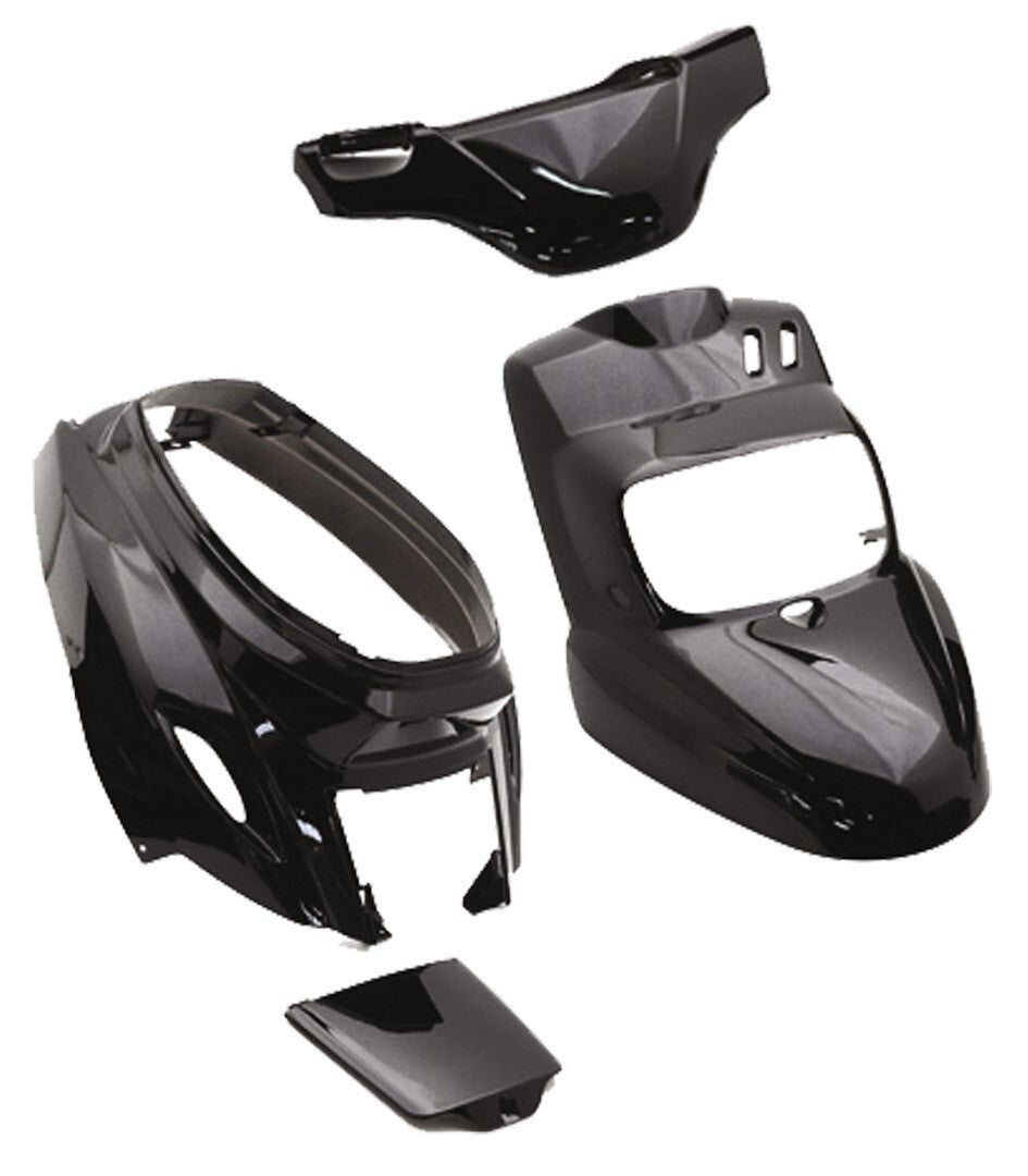 4pc Black Fairing Kit MBK Booster 50 2004 > 2016|366297407563