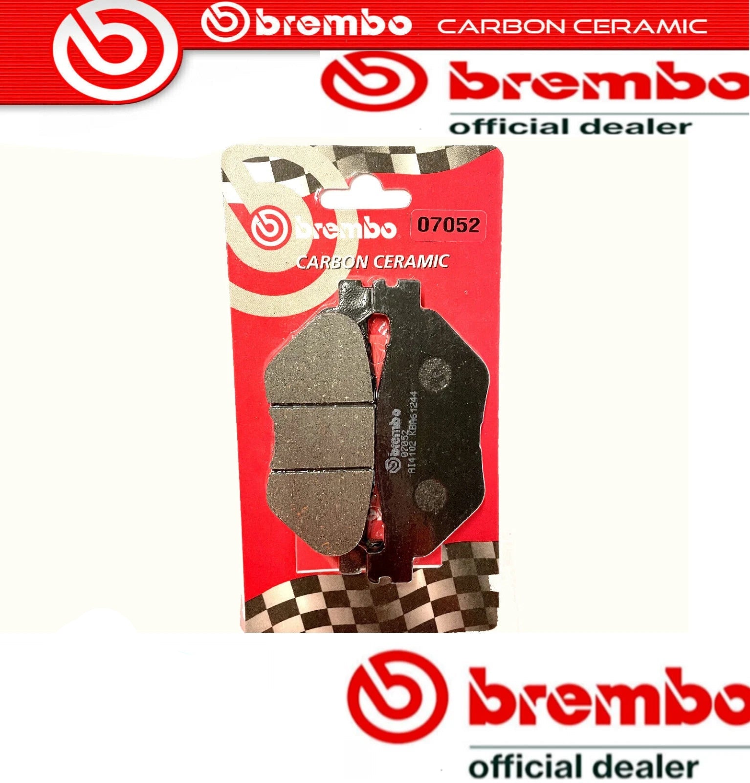 PASTIGLIE FRENO BREMBO POSTERIORI YAMAHA 560 T-MAX ABS 2020-2021 2022 2023 - Foto 1 di 9