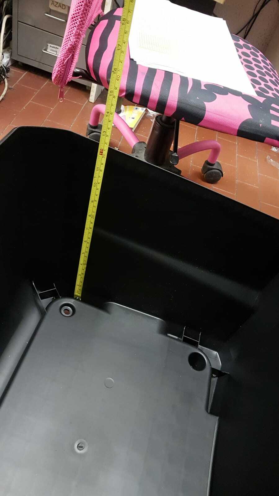 BAULE BAULETTO VALIGIA POSTERIORE CORRIERI FACCHINO POSTE ITALIANE PTT X SCOOTER