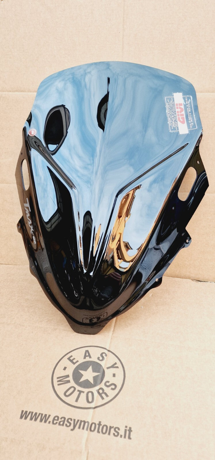 WINDSCREEN SPOILER GIVI FUME RACING X YAMAHA TMAX T MAX 500 2008 2011|275663135555