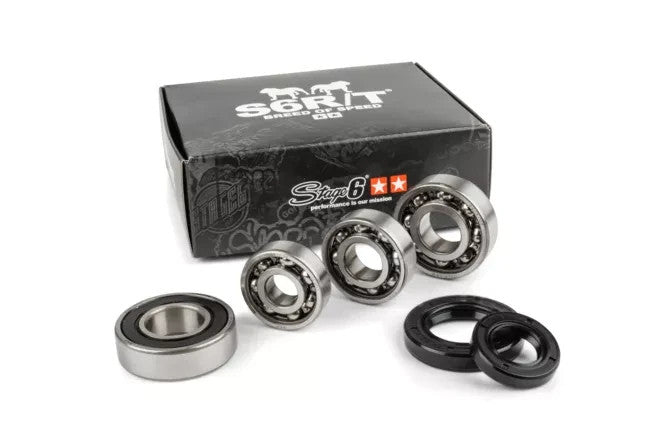 S6-2031750 Set cuscinetti cambio Stage6 HQ Peugeot scooter 50 vedi applicazione - Foto 1 di 2