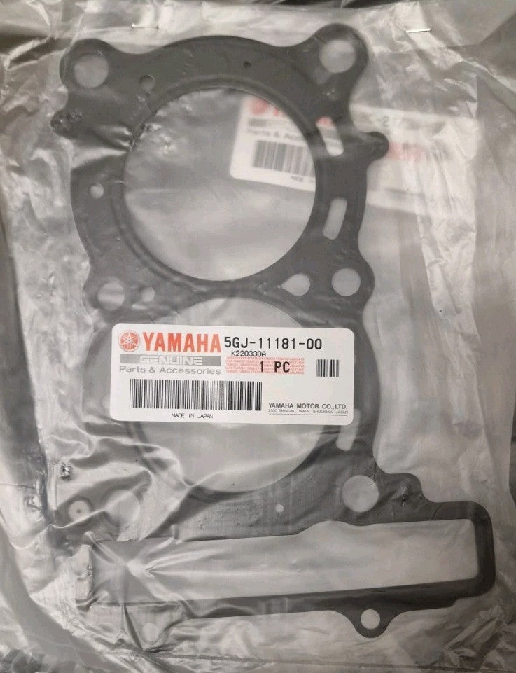 5GJ-11181-00 GUARNIZIONE TESTA TESTATA ORIGINALE YAMAHA TMAX T-MAX 500 2001-2011|297269553418