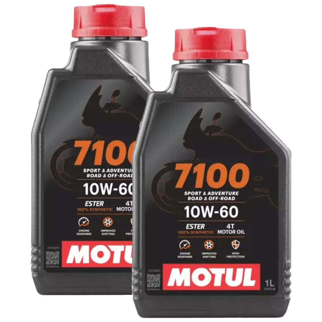2 LITERS MOTUL OIL 7100 10W60 100% SYNTHETIC 4T MA2 CUTTING MOTORCYCLE SCOOTER CROSS|324482774601