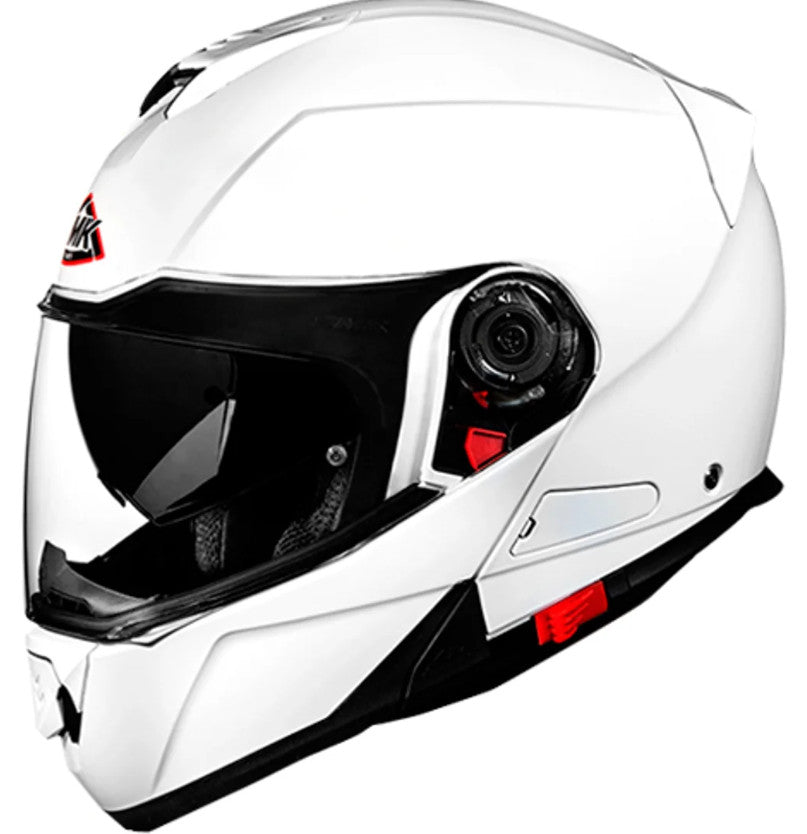 CASCO MODULARE SMK GLIDE BIANCO LUCIDO