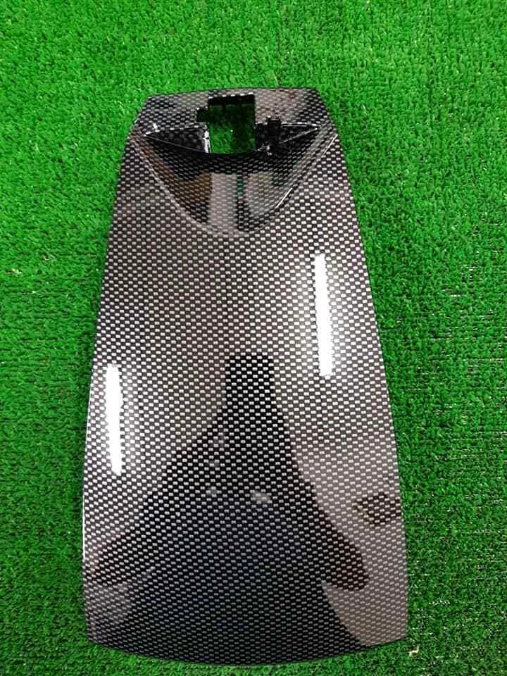 YAMAHA TMAX T-MAX 500 2008>2011 CARBON LOOK FUEL TANK CAP DOOR|277831202269