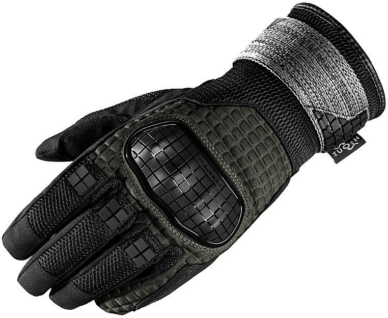 GUANTI SPIDI RAINWARRIOR VERDE SCURO/NERO