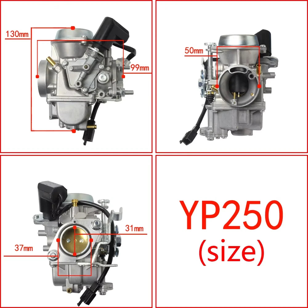 Carburatore 30mm Mbk Skyliner Yamaha Majesty 250 Benelli Velvet Aprilia Leonardo