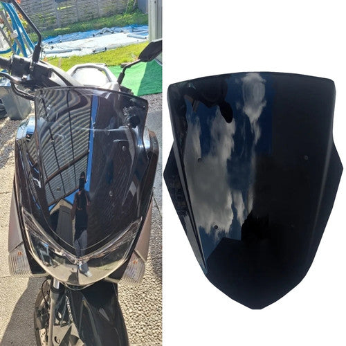 Parabrezza Cupolino Nero Per Yamaha NMAX 125 N-MAX 155 2016-2019