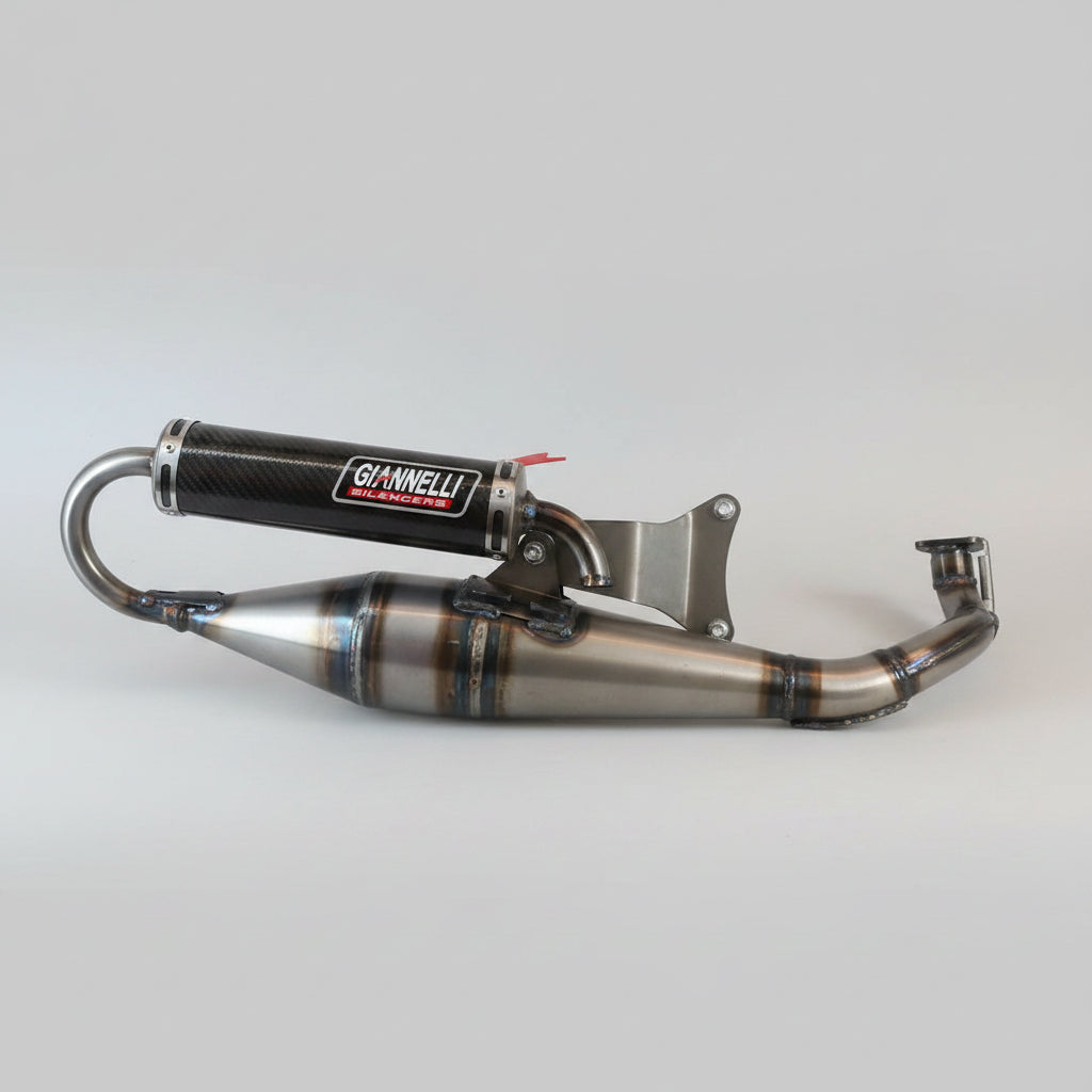 MARMITTA SCARICO SHOT V4 MINARELLI ORIZZONTALE AEROX NITRO F12 GIANNELLI 31601V4