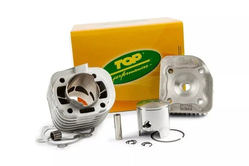 Gruppo Termico D.47,6 70CC + Albero Motore Top Tpr Mbk Forte Mach G Ovetto 50 - Foto 2 di 4