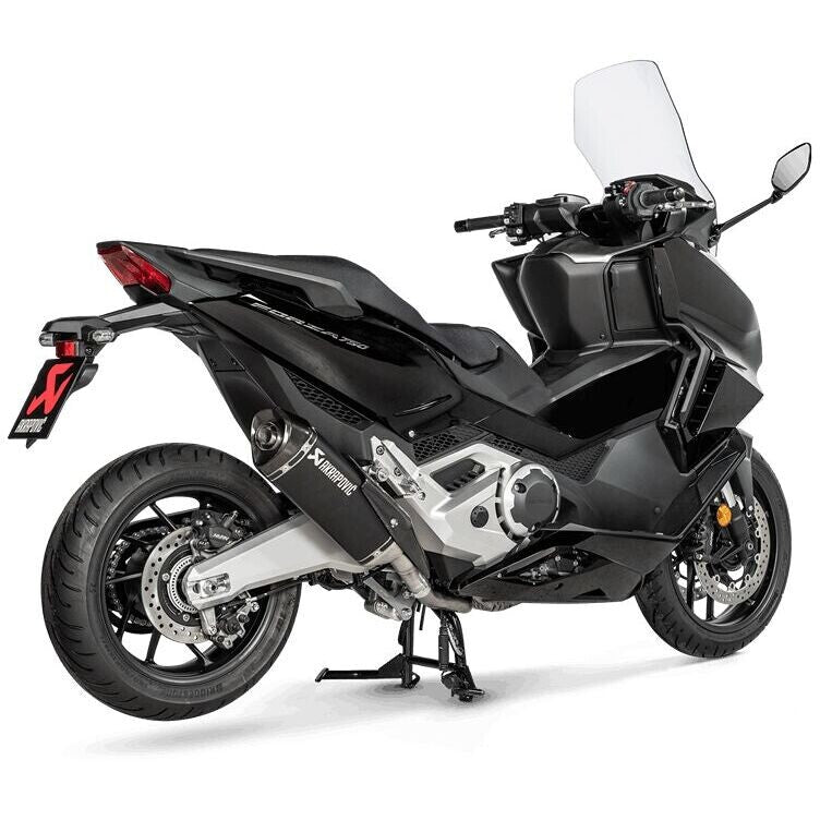 Terminale di Scarico Slip-On Akrapovic S-H7SO4-HRTBL/1 Per HONDA Forza 750 (21-26); X-ADV 750 (17-26)