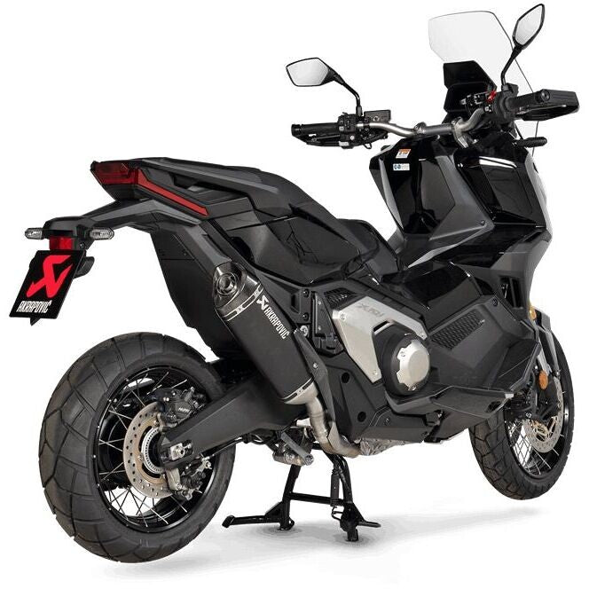 Terminale di Scarico Slip-On Akrapovic S-H7SO4-HRTBL/1 Per HONDA Forza 750 (21-26); X-ADV 750 (17-26)