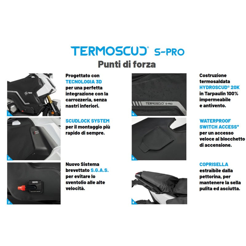 Tucano Urbano R257SPRO Termoscud PRO per Honda Forza 750 dal 2025