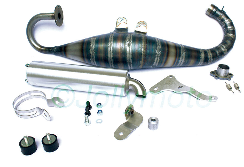 Marmitta Jollymoto Piaggio 70cc. Evolution APRILIA DERBI GILERA SR 50 P70E-B85