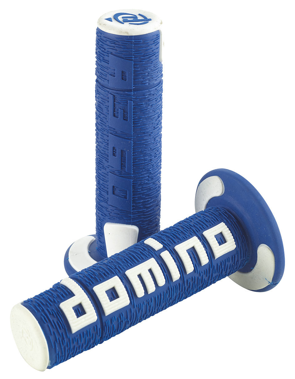 Manopole Domino A360 blu/bianco GRIPS 065