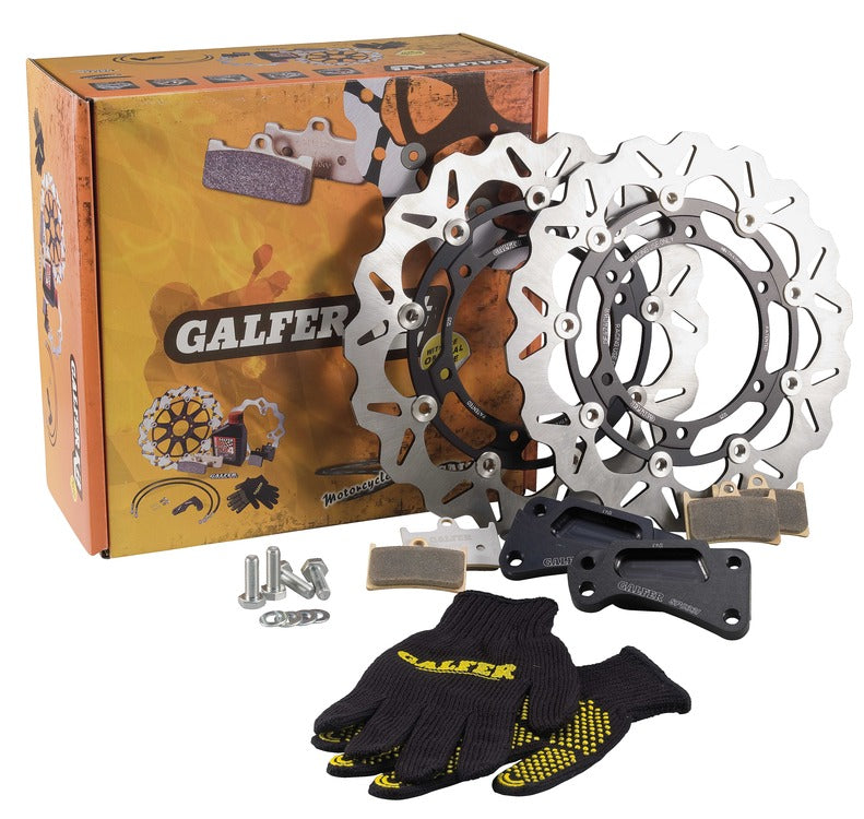 Kit dischi freno ant. T-Max 500 ('08/'11) oversized Ø 298mm Galfer YAMAHA 152102