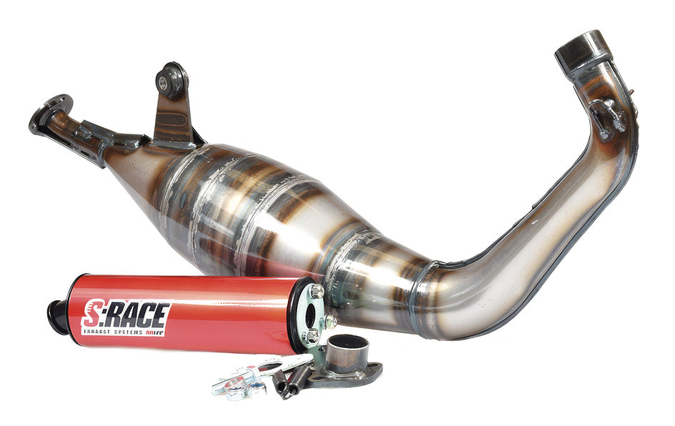 Marmitta MVT S-Race Derbi Senda E2/E3 70/80cc GILERA SENDA 50 RCR 50 EC 013