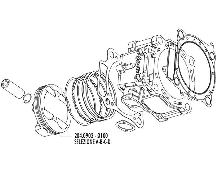 KIT HONDA CRF 450 D.100
