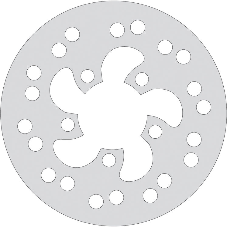 Disco freno post. Ø 150 - 5 fori - Sp. 3,5mm NG RDB 049