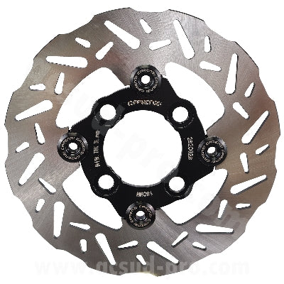 DISCO FRENO FLOTTANTE Ø 180 CARENZI PERFORMANCE MBK 50 BOOSTER 1999-2016 / YAMAHA 50 BWS 2004-2016 Ø180mm (OEM : 4VU-F582T0-000)