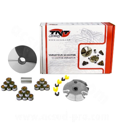 VARIATORE TNT RACING MBK BOOSTER / NITRO / SR50 / F12 / STUNT / OVETTO / JOG R / YAMAHA  BWS / AEROX / SLIDER / NEOS