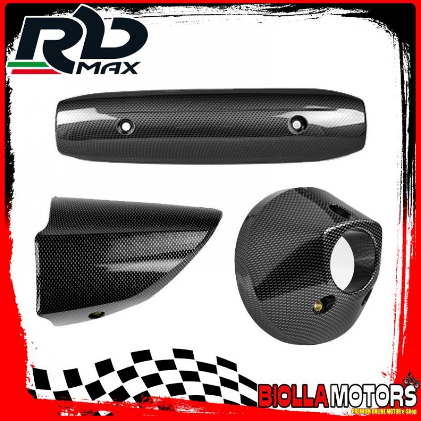 KIT PARACALORE MARMITTA YAMAHA T-MAX 500 2010- CARBON LOOK