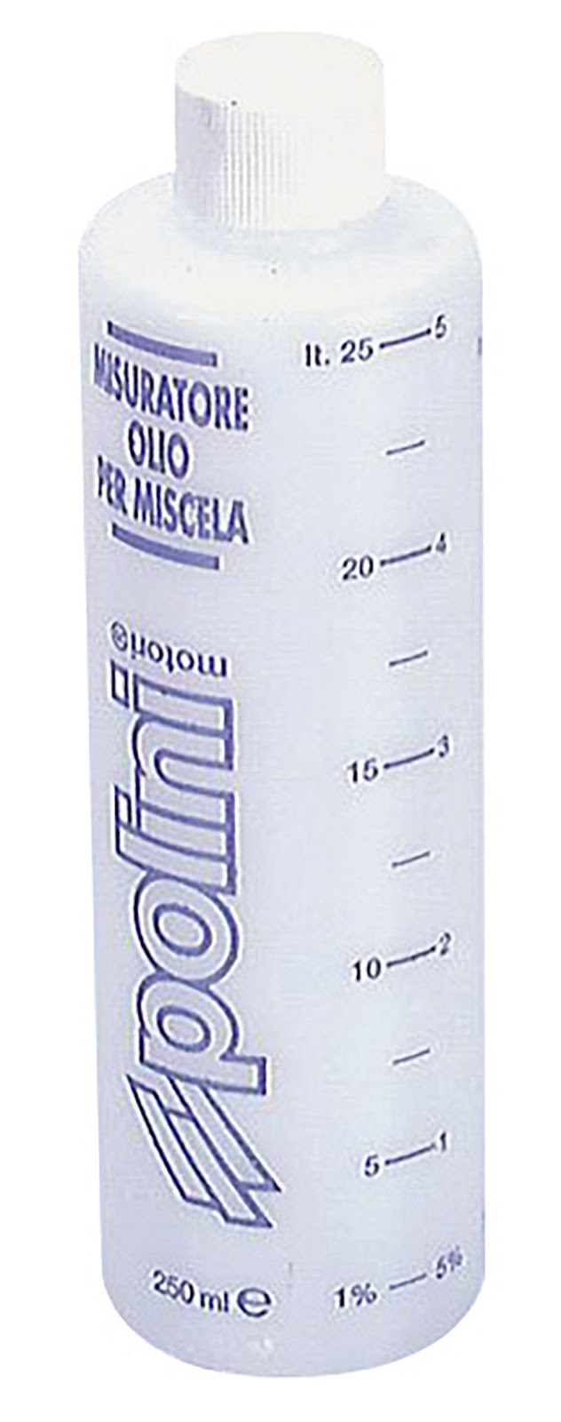 Misurino olio con tappo 250ml Polini 121500