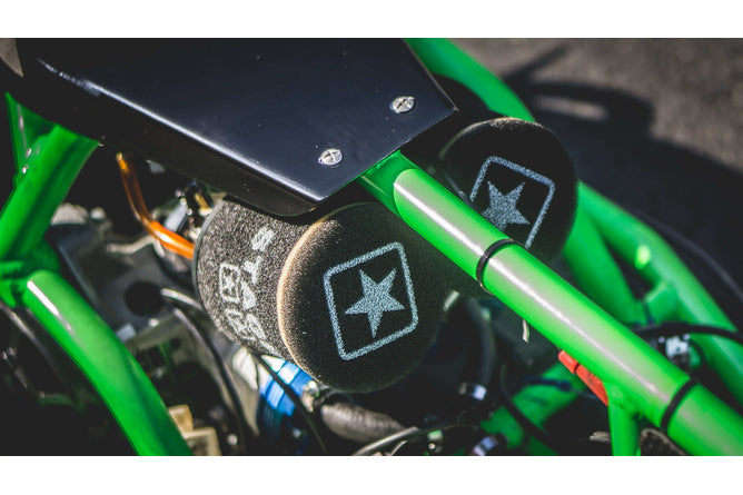 Filtro Aria Racing Stage6 Double Layer PICCOLO 28-55mm nero