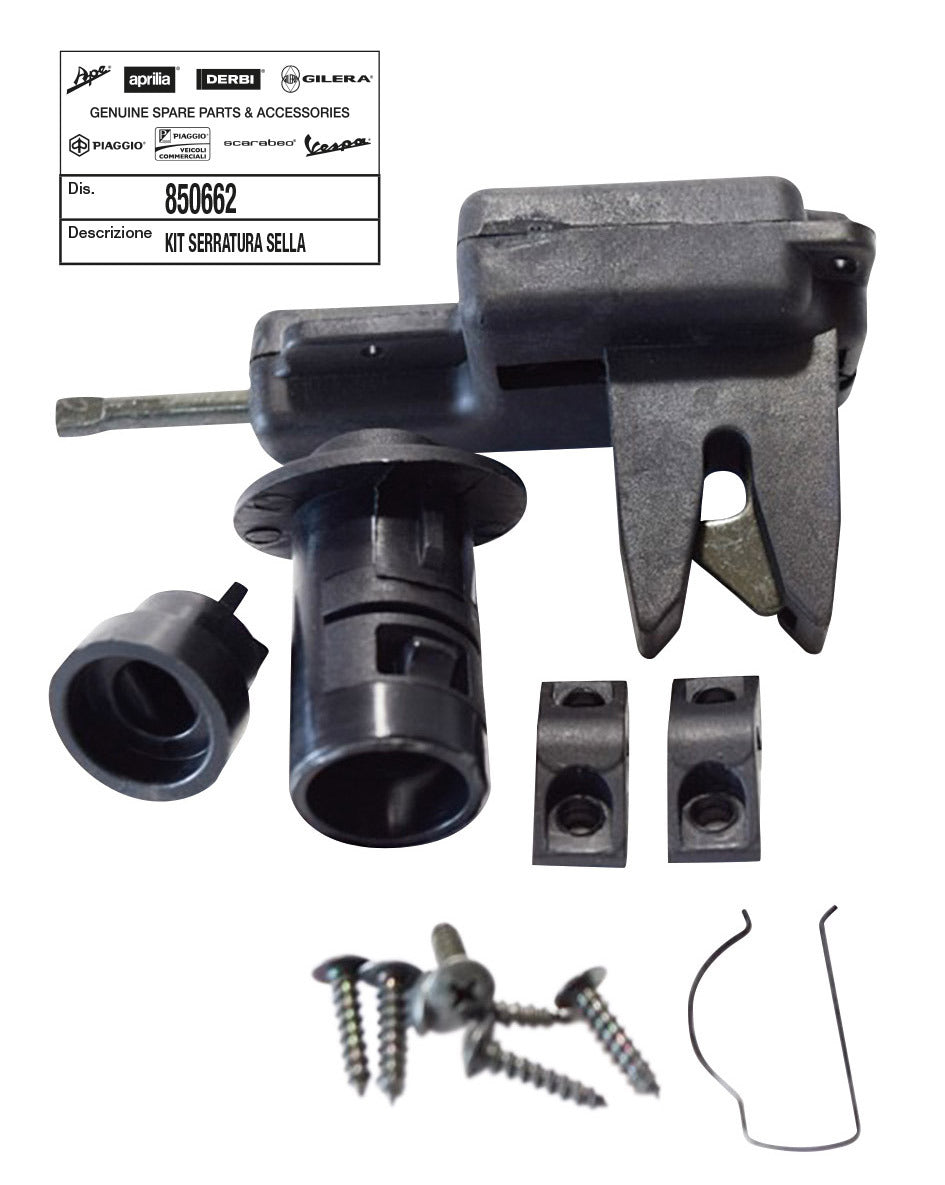Kit serratura sella Zip 50 2T/4T Piaggio ZIP 100 ZIP 125 2000-2016 850662