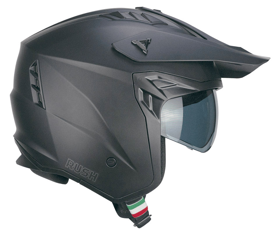 Casco Cgm Rush Mono Nero Opaco XS 442071