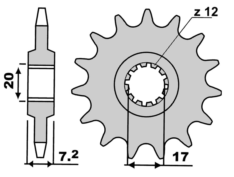 Pignone cat. 420 - Z=13 T4Tune 610113
