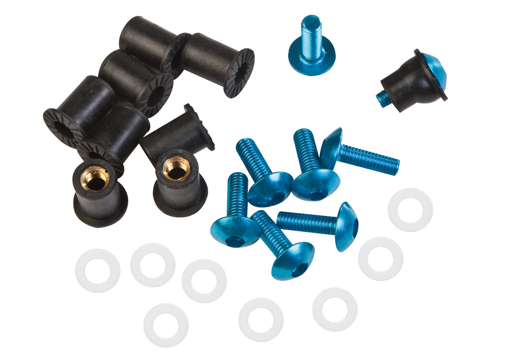 Kit viti fissaggio blu T4Tune 160155