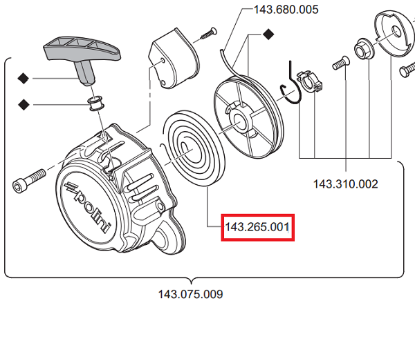 Polini 143.265.001 - immagine prodotto in aggiornamento