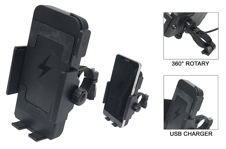 Porta cellulare moto 12V-120V, 360° C4 120030